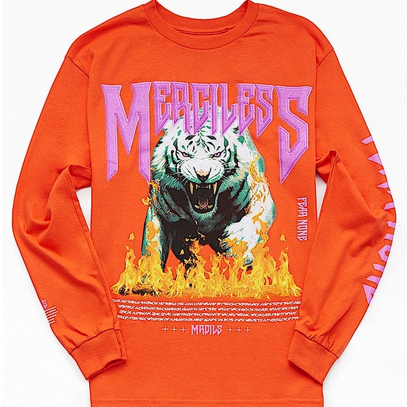 Merciless Long Sleeve Tee - Picture 2 of 2